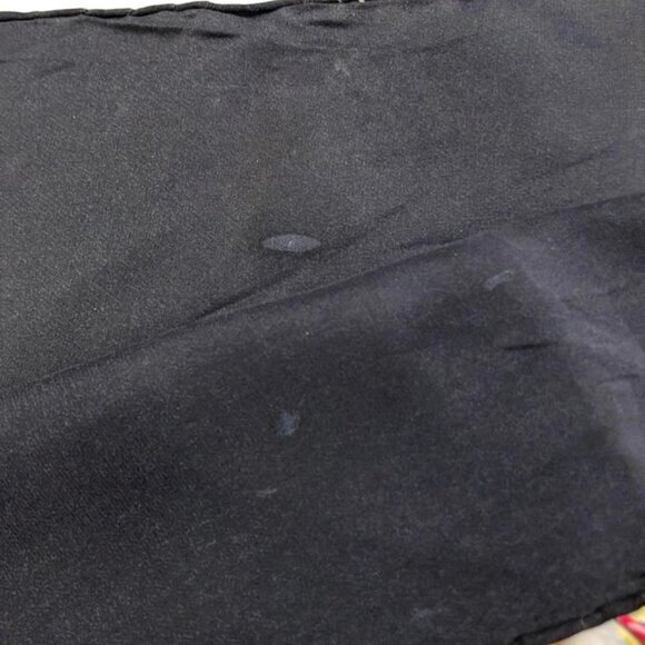 Chanel Scarf Silk Black And Others - Picture 6 of 6